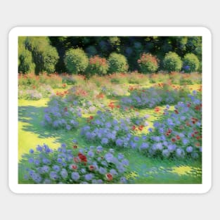 Old Country Garden Home Sticker